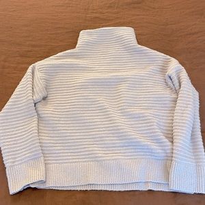 Madewell mock neck sweater lilac size S